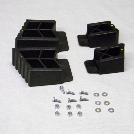 BAUER LADDER Boot Shoe Kit for Bauer Series 351 and 368 Fiberglass Stepladders 07336